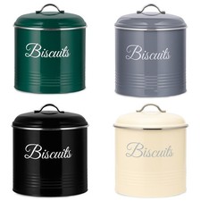 Retro Biscuit Tin Large