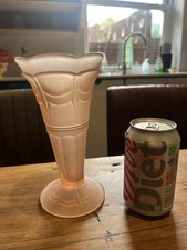 Sowerby Pink Frosted Glass