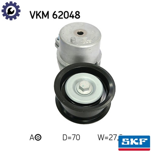 Belt tensioner vribbed - belt,