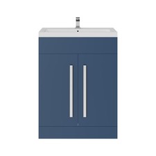 Bathroom Matt Navy Blue LH/RH