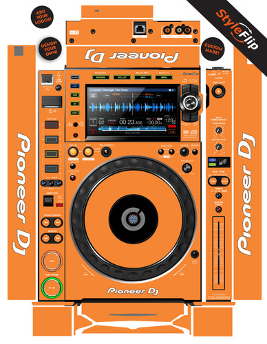 Pioneer cdj 2000 nexus skin - cdj, 2
