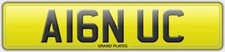 ALAN NUMBER PLATE A16 NUC