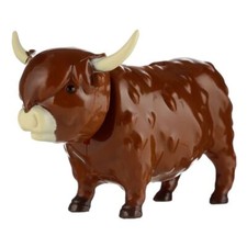 Highland coo cow solar powered - coo,