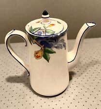 Superb Coffee Pot  in Langtrey Pattern  Corona Ware By Hancock & Sons Ivory Ware