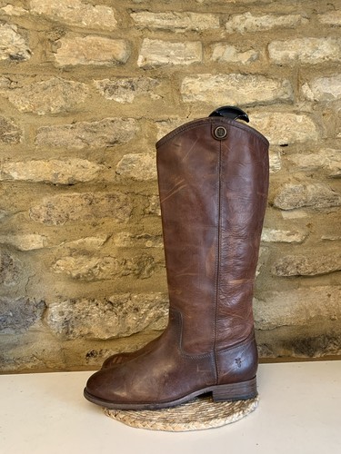 Frye tall brown leather - frye,