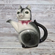 Vintage Cat Teapot Erphila W