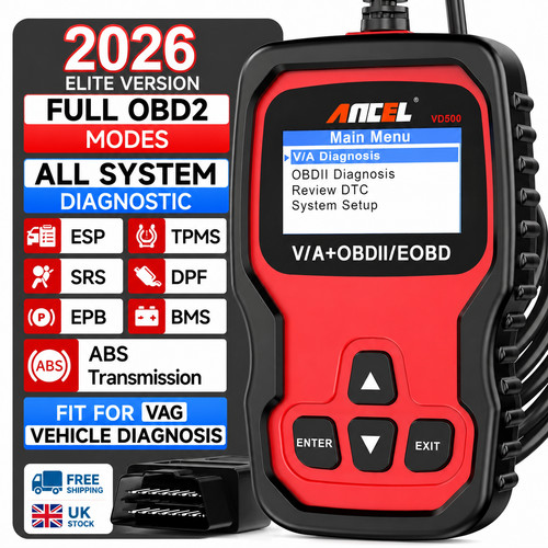 Ancel vd500 obd2 - ancel, code