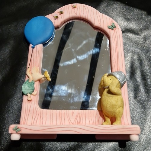 Winnie the pooh pink mirror - pink,