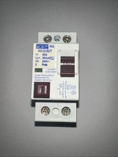 Proteus 63A 30mA Double Pole RCD Type AC 63/2/30t Blue