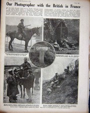 Original Old Antique Print