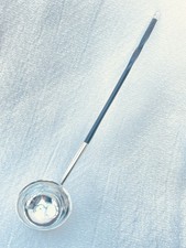 TRADITIONAL PATTERN ANTIQUE SILVER TODDY LADLE