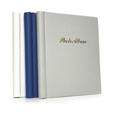 A4 Photo Album Travel Family Wedding Scrapbook Album Book Blue/White/Grey New