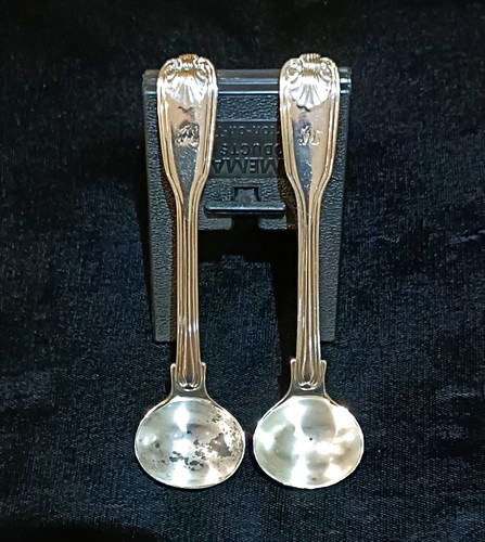 Pair 19th century silver - 19th,