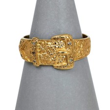 Pre-Owned 9ct Gold Mens Floral