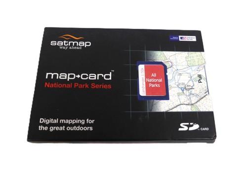 Satmap card national park - card,