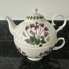 portmeirion botanic garden tea For One Teapot/cup NEW BOXED