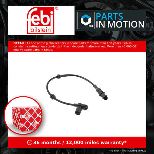 Abs sensors fits vauxhall - fits,