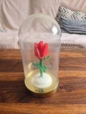 LEGO Rose (852786) Under Glass Cloche, Beauty And The Beast Style 