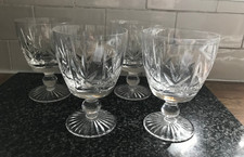 Set cut glass - 4,