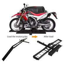 Hitch mounted motorcycle - mounted,