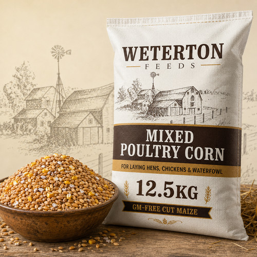 5kg mixed poultry - corn, feed