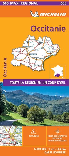 Occitanie france michelin - occitanie,,