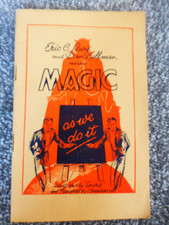 Magic as we do it by Eric Lewis & Dan Bellman by Davenport conjuring tricks PB