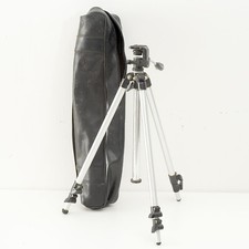 VINTAGE VIOLA TRIPOD - PAN / TILT HEAD - ORIGINAL CASE- Max. Height 138cm