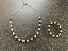 Black & Silver Necklace and
