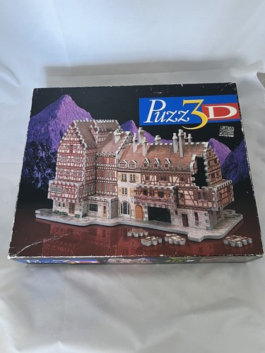 Puzz3d puzzle fachwerkhaus - puzzle,