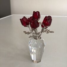 Swarovski Crystal Figurine 6 Red Roses – Flower Dreams – 627098
