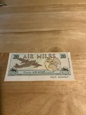 Vintage 20 Air Miles Voucher / Coupon