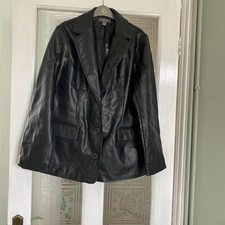 Faux leather jacket from - faux,