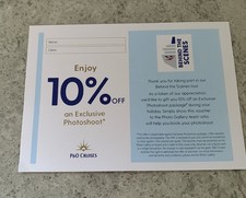 10% Off an Exclusive Photoshoot P&O Cruises No Expiry Date