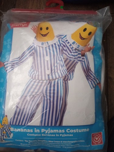 Smiffys bananas pyjamas - bananas,