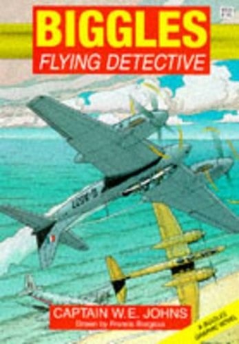 Biggles flying detective red - biggles:,