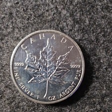 1oz Silver 2013 Canadian Maple