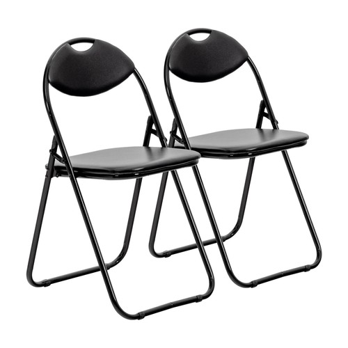 Padded folding chairs - padded,
