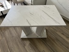 Bianco Marble White Extendable