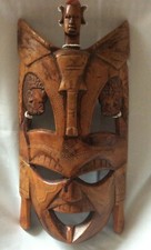 VINTAGE FINELY CARVED WOODEN