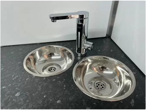 Stainless steel sink 5cm - stainless,