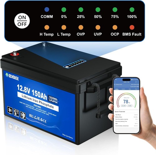 12v 150ah lifepo4 lithium - 12v,