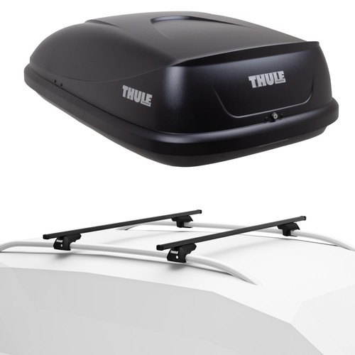 Thule roof box rack - box,