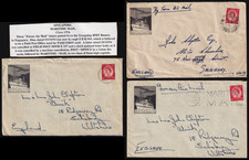 Malaya Singapore Covers Ca 1954 Forces Maritime Mail HMT Dunera, Incl. FPO 965