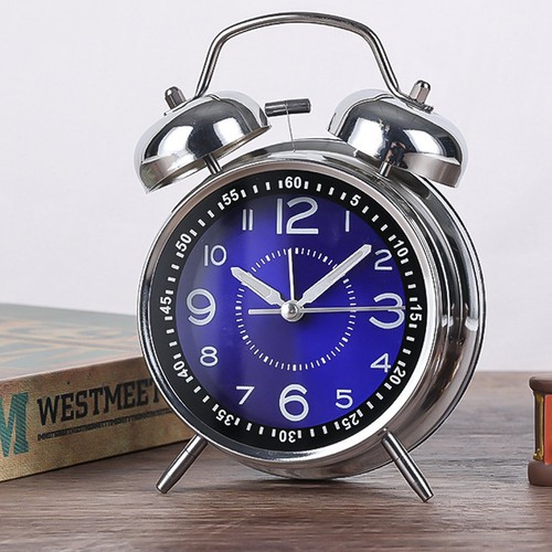 Twin bell alarm clock vintage - alarm,