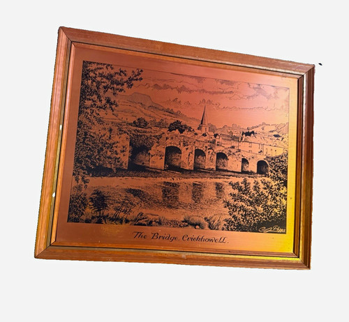 Vintage copper picture the - copper,