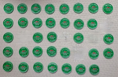 Caravan club plaques plastic - caravan,