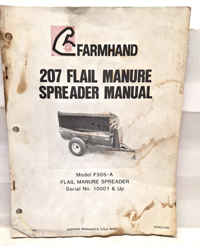 Used old stock farmhand 207 - farmhand,