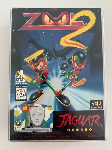 Zool atari jaguar box - 2,