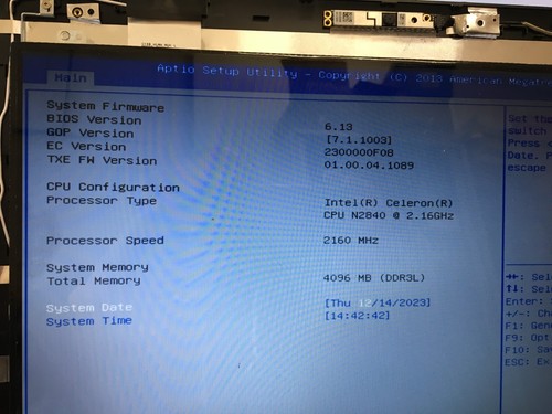 Medion akoya e6239 celeron - akoya,